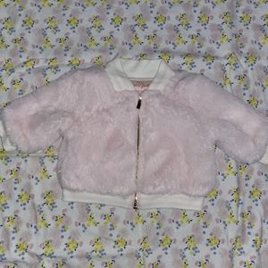 Pink Cat & Jack Pink fur vest!